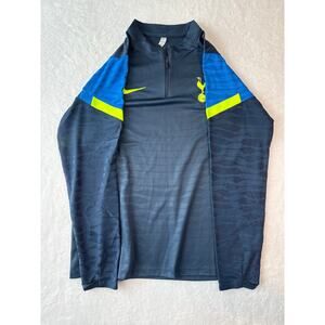 Tottenham Nike Football Training Jacket Mens Size XL Quarter Zip Pullover